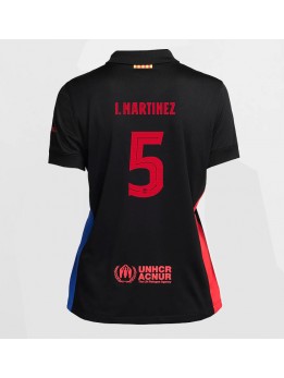 Barcelona Inigo Martinez #5 Zenski Gostujuci Dres 2024-25 Kratak Rukavima